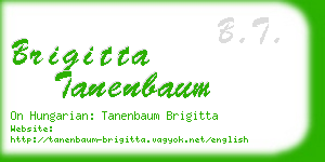 brigitta tanenbaum business card